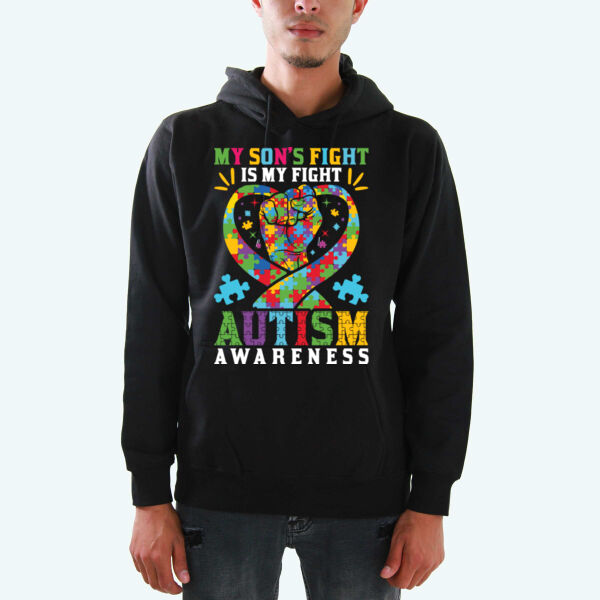 My Son's Fight is My Fight Hoodies  Thumbnail