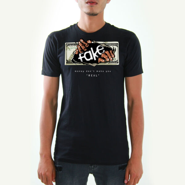 Money Don't Make You Real Tshirts Thumbnail