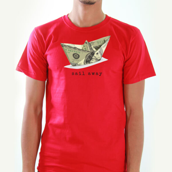Sail Away Money Boat Tshirts  Thumbnail