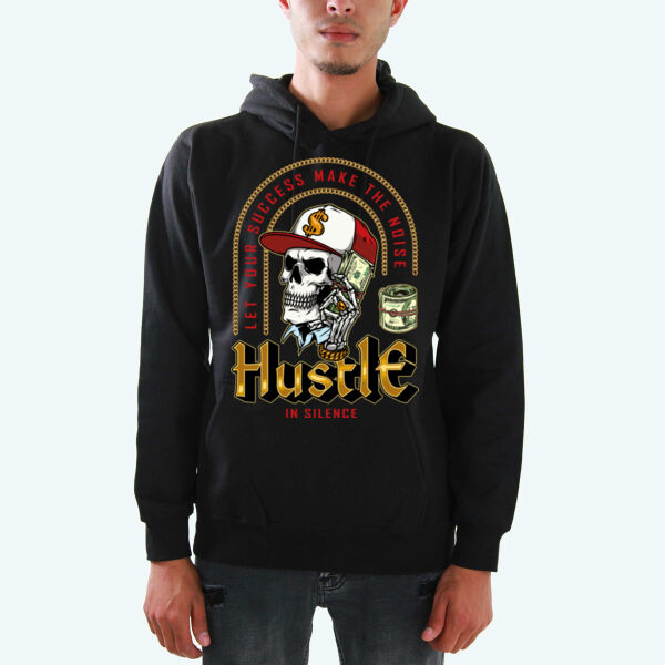 Hustle In Silence Hoodies  Thumbnail