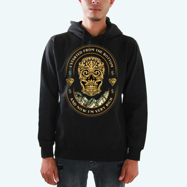 Now I am Very Rich Hoodies  Thumbnail