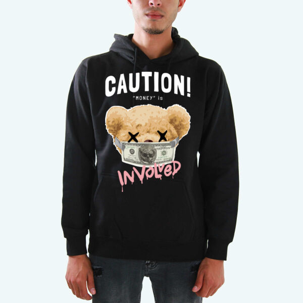 Caution Money Is Involved Hoodies Thumbnail