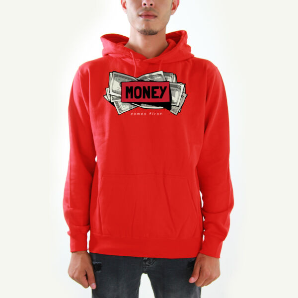Money Comes First Hoodies  Thumbnail