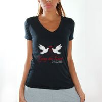 Women's V-Neck T-Shirts Thumbnail
